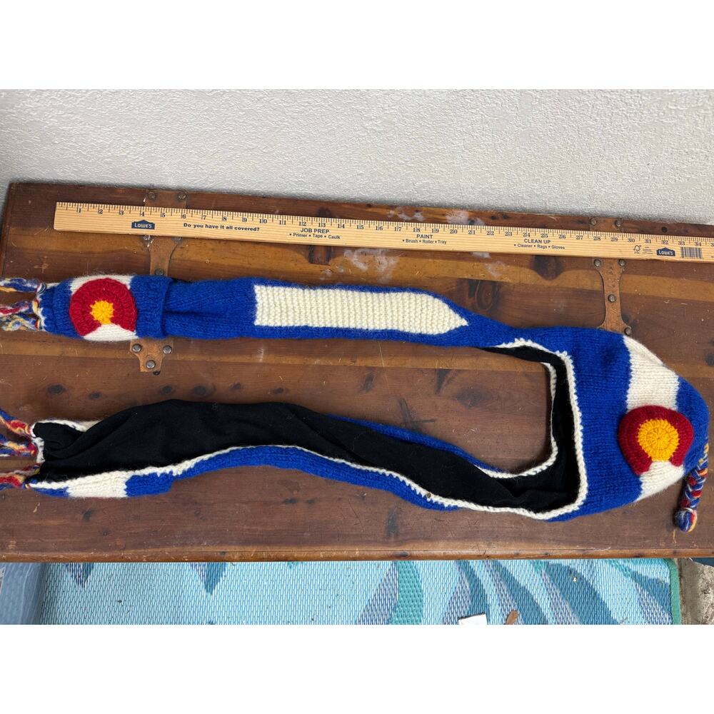 Rising International Colorado Ski hat beanie with ear covers one size